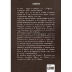 Le livre d'Abd-el-Kader : rappel à l'intelligent, avis à l'indifférent